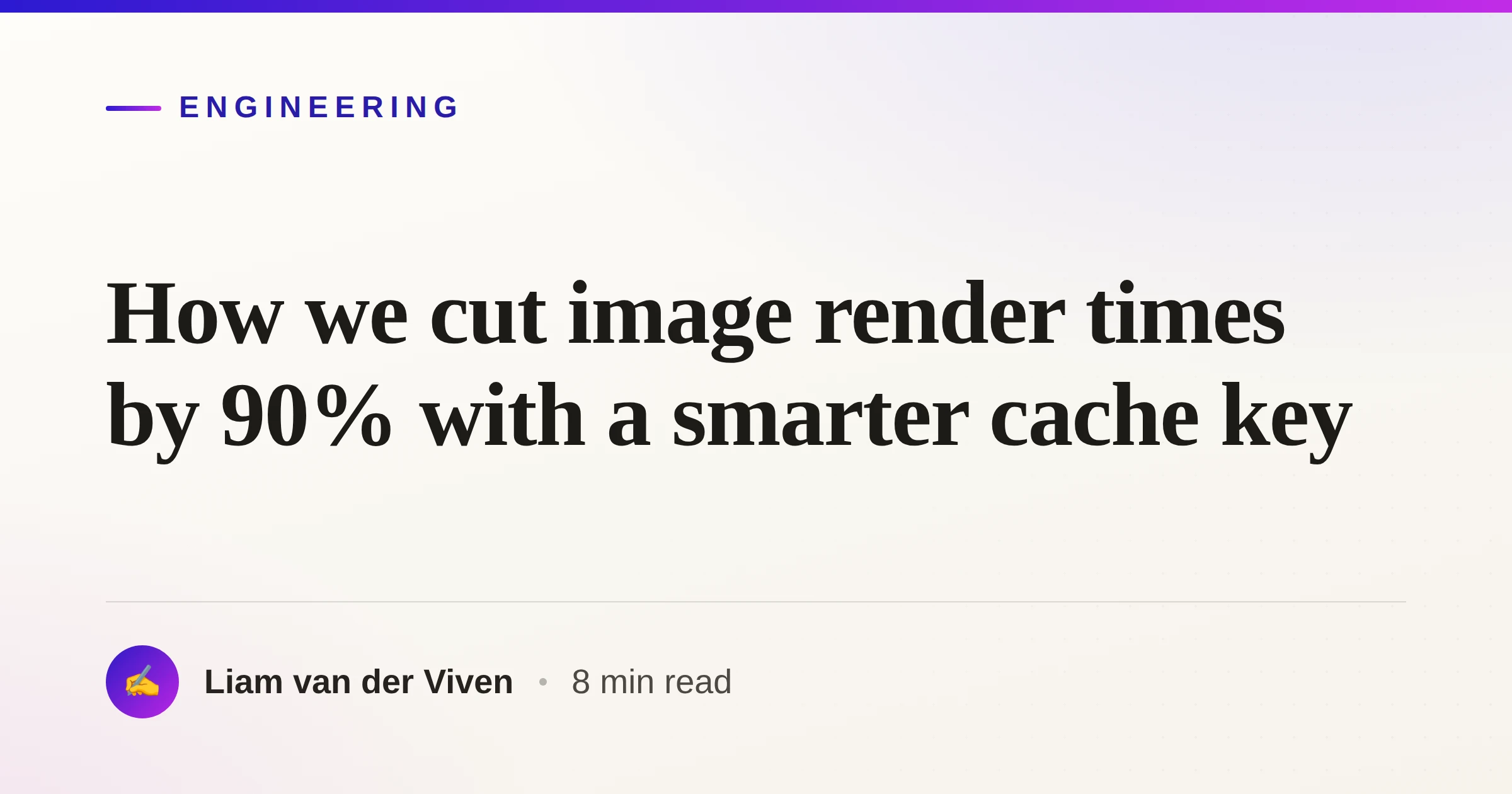 Editorial Blog Header preview