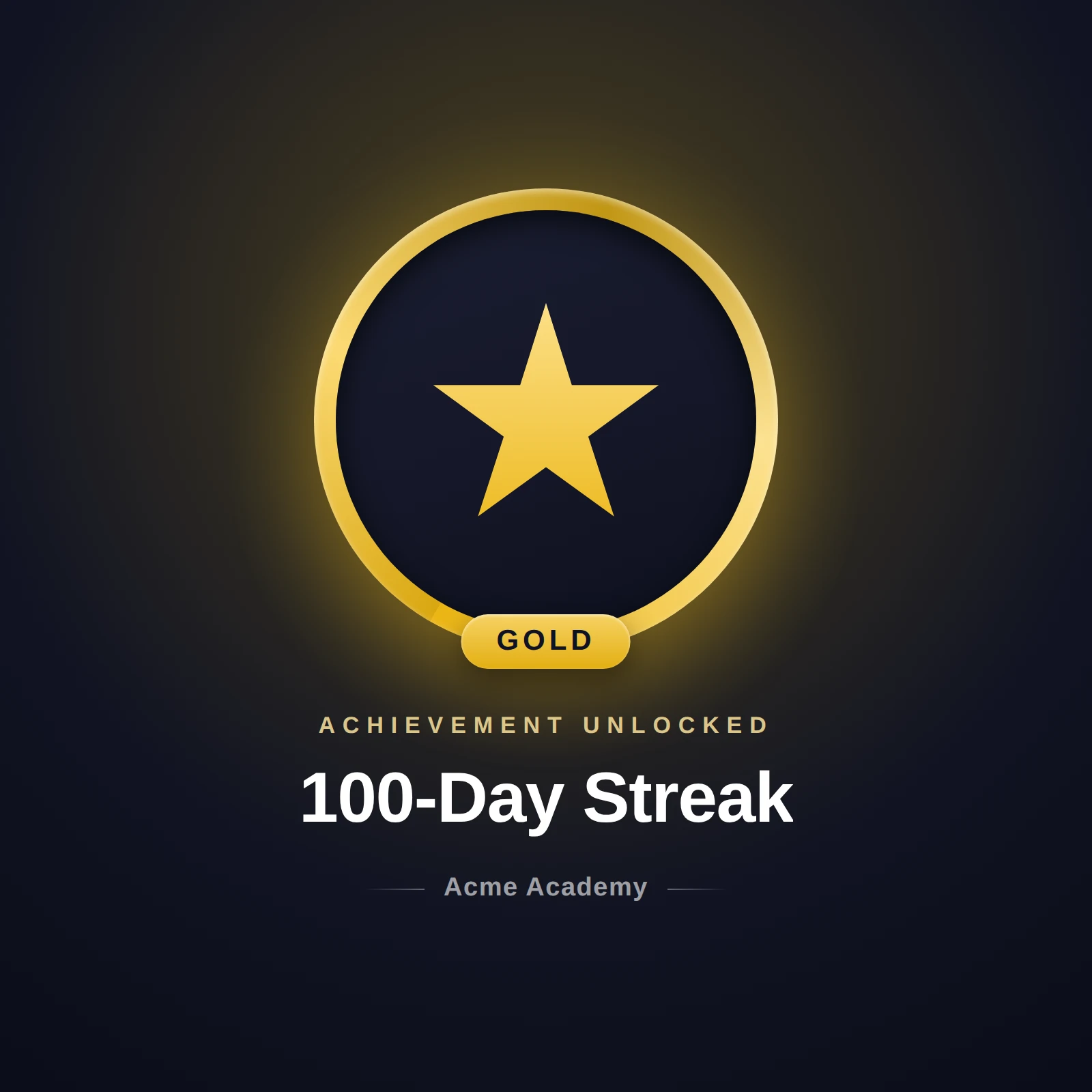Starburst Achievement Badge preview