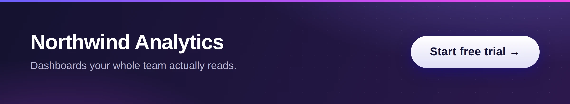 Slim Gradient Footer preview