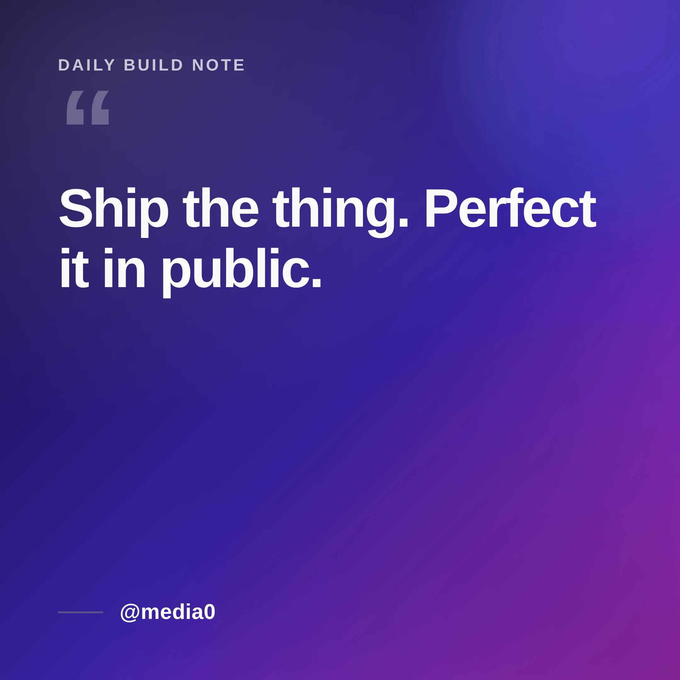 Bold Statement Square preview